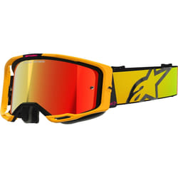 Alpinestars Vision 8 Corp Mirror Occhiali da motocross, giallo per uomo