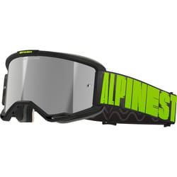 Alpinestars Vision 5 Hollow Mirror Occhiali da motocross, grigio-verde per uomo