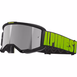 Alpinestars Vision 5 Hollow Mirror Occhiali da motocross, grigio-verde per uomo