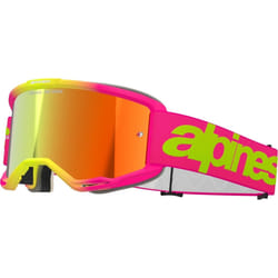 Alpinestars Vision 5 Wordmark Mirror Occhiali da motocross, rosa per uomo