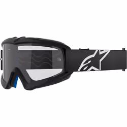 Alpinestars Vision Corp Clear Occhiali da motocross giovanili, nero - Vista aggiuntiva 2