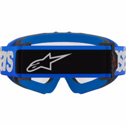 Alpinestars Vision Blaze Clear Occhiali da motocross giovanili, bianco-blu per uomo - Vista aggiuntiva 3