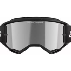 Alpinestars Vision 3 Wordmark Mirror Occhiali da motocross, nero per uomo