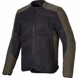 Alpinestars C-1 Air Giacca tessile da moto, verde-marrone, dimensione L per uomo