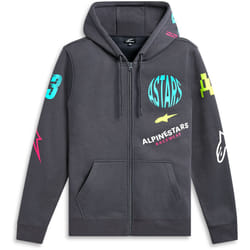 Alpinestars Variegate Felpa con cappuccio e zip, grigio, dimensione S per uomo