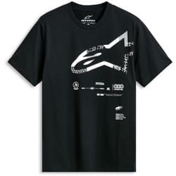 Alpinestars Geografica Maglietta, nero, dimensione S per uomo