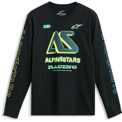 Alpinestars Ayess Maglietta a maniche lunghe, nero, dimensione S per uomo