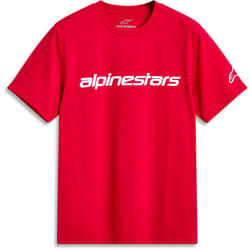 Alpinestars Linear Wordmark 2.0 Maglietta, rosso, dimensione XL per uomo