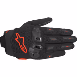 Alpinestars Sp X 5 Air Guanti da moto, nero-rosso, dimensione S per uomo