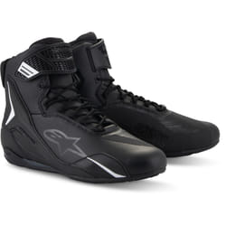 Alpinestars Faster-4 Scarpe da moto, nero, dimensione 47 per uomo
