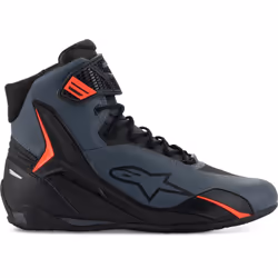 Alpinestars Faster-4 Scarpe da moto, nero-grigio-rosso, dimensione 47 per uomo - Vista aggiuntiva 5
