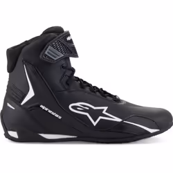 Alpinestars Faster-4 Scarpe da moto, nero-bianco, dimensione 42 per uomo