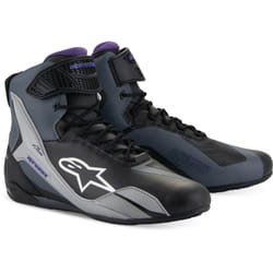 Alpinestars Stella Faster-4 Scarpe da moto da donna, nero-grigio-porpora, dimensione 44 per donne