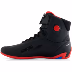 Alpinestars Honda Faster-4 Scarpe da moto, nero-rosso, dimensione 47 per uomo - Vista aggiuntiva 4