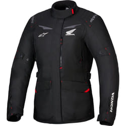 Alpinestars Honda Stella ST-1 impermeabile Giacca tessile moto da donna, nero, dimensione S per donne