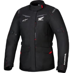 Alpinestars Honda Stella ST-1 impermeabile Giacca tessile moto da donna, nero, dimensione 2XL per donne