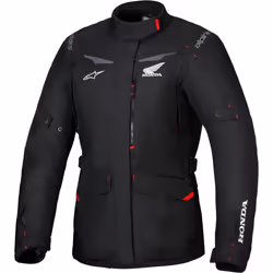 Alpinestars Honda Stella ST-1 impermeabile Giacca tessile moto da donna, nero, dimensione 2XL per donne - Vista aggiuntiva 2