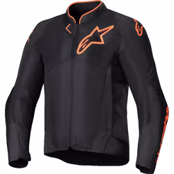 Alpinestars Viper Air V4 Giacca tessile da moto, nero-rosso, dimensione S per uomo