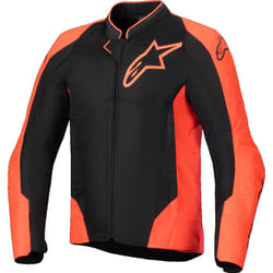 Alpinestars Viper Air V4 Giacca tessile da moto, nero-rosso, dimensione XL per uomo