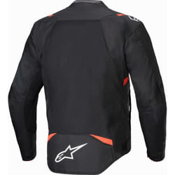 Alpinestars T-Sps Air V2 Giacca tessile da moto, nero-rosso, dimensione L per uomo