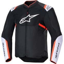 Alpinestars T-Sps Air V2 Giacca tessile da moto, nero-bianco-rosso, dimensione 4XL per uomo