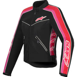 Alpinestars Stella T-Dyno Air Giacca tessile moto da donna, nero-rosa, dimensione XS per donne