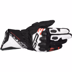 Alpinestars Sp-3 Guanti da moto, nero-bianco-rosso, dimensione S per uomo