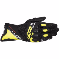Alpinestars Sp-3 Guanti da moto, nero-bianco-giallo, dimensione 2XL per uomo