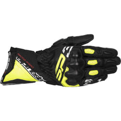 Alpinestars Sp-3 Guanti da moto, nero-bianco-giallo, dimensione 2XL per uomo