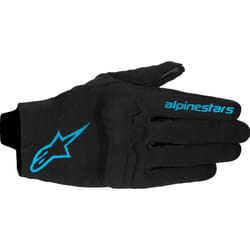 Alpinestars Reef V2 Guanti da moto da donna, nero-blu, dimensione L per donne