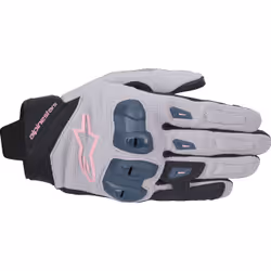 Alpinestars Stella Sp X 1 Guanti da moto da donna, nero-grigio, dimensione S per donne - Vista aggiuntiva 2