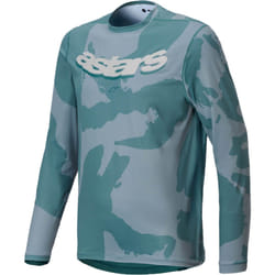 Alpinestars A-Dura Hollow Camo Maglia da bicicletta, verde, dimensione L per uomo