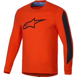 Alpinestars A-Dura Inset Astar Maglia da bicicletta, arancione, dimensione L per uomo