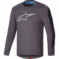 Alpinestars A-Dura Inset Astar Maglia da bicicletta, grigio, dimensione L per uomo