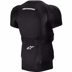 Alpinestars A-Impact Plasma Giacca protettiva a maniche corte, nero-bianco, dimensione M per uomo - Vista aggiuntiva 3