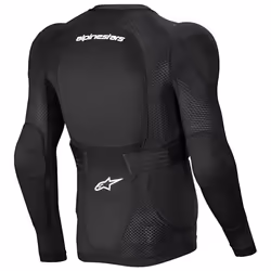 Alpinestars A-Impact Plasma Giacca protettiva a maniche lunghe, nero-bianco, dimensione M per uomo - Vista aggiuntiva 3