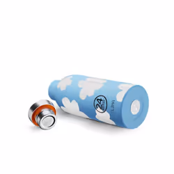 24Bottles Daydreaming Uso quotidiano 500 ml Acciaio inox Blu, Bianco
