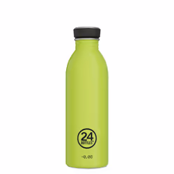24Bottles Urban Uso quotidiano 500 ml Acciaio inox Verde, Giallo