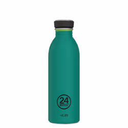 24Bottles Urban Uso quotidiano 500 ml Acciaio inox Verde, Giallo