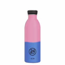 24Bottles Urban, 500 ml, Uso quotidiano, Blu, Rosa, Acciaio inox, Adulto, Uomo/Donna