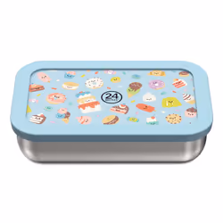 24Bottles Sweet Friends Contenitore per il pranzo 0,7 L Acciaio inox Multicolore, Acciaio inox 1 pz - Vista aggiuntiva 2