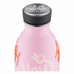 24Bottles 2184 Uso quotidiano 500 ml Acciaio inox Rosa, Rosso, Bianco - Vista aggiuntiva 2