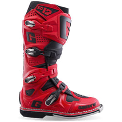 Gaerne SG-12 Stivali da motocross, nero-rosso, dimensione 46 per uomo