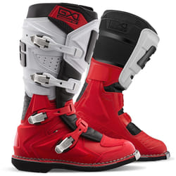 Gaerne GX-1 Goodyear Stivali da motocross, bianco-rosso, dimensione 47 per uomo