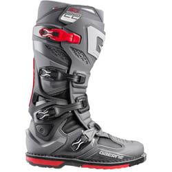 Gaerne SG-22 Stivali da motocross, grigio-rosso, dimensione 46 per uomo