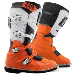 Gaerne GX-1 Goodyear Stivali da motocross, bianco-arancione, dimensione 39 per uomo