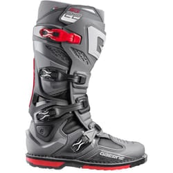 Gaerne SG-22 Stivali da motocross, grigio-rosso, dimensione 48 per uomo