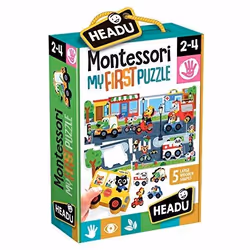Headu Montessori First Puzzle The City, 0 anno/i