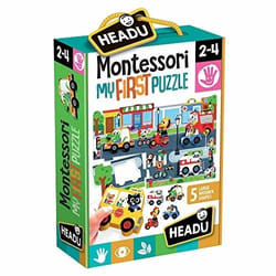 Headu Montessori First Puzzle The City