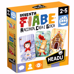 Headu Inventa Fiabe, 0 anno/i, Plastica